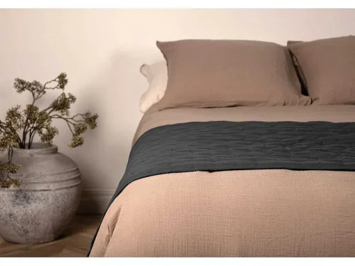 Sally Sprei 80X150Cm Antraciet.