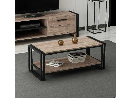 Salontafel Carmela, Walnoten, 102X45X40 Cm, Epikasa