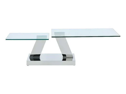 Salontafel Met Draaiblad Oyrus - Gehard Glas & Metaal