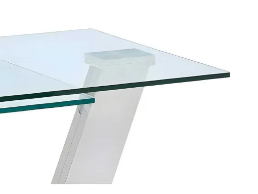 Salontafel Met Draaiblad Oyrus - Gehard Glas & Metaal