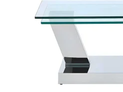 Salontafel Met Draaiblad Oyrus - Gehard Glas & Metaal