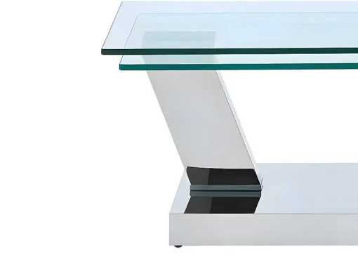 Salontafel Met Draaiblad Oyrus - Gehard Glas & Metaal