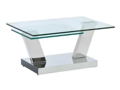 Salontafel Met Draaiblad Oyrus - Gehard Glas & Metaal