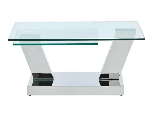 Salontafel Met Draaiblad Oyrus - Gehard Glas & Metaal