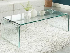 Salontafel Van Gehard Glas - Transparant - Madro