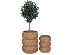Sarbas Mand O25/35Cm Set Van 2 Naturel.