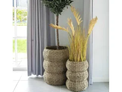Sarbas Mand O25/35Cm Set Van 2 Naturel.