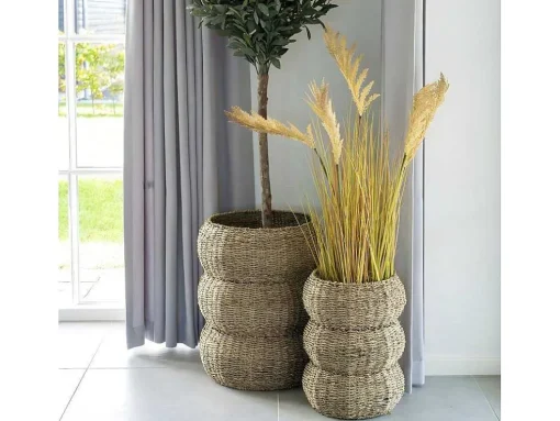 Sarbas Mand O25/35Cm Set Van 2 Naturel.