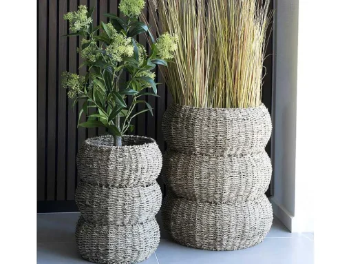 Sarbas Mand O25/35Cm Set Van 2 Naturel.
