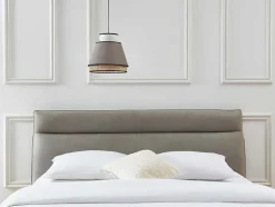 Scandinavische Rieten Hanglamp - Naturel En Warmgrijs - D35 X H120 Cm - Klaus