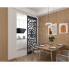 Scheidingswand Verzinkt Staal L88 X H245 Cm Antraciet - Verstelbare Hoogte - Laduna