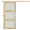 Schuifdeur Acosta Met 3 Ramen - H205Xb93 Cm - Mdf
