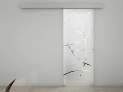 Schuifdeur In Opbouw - H205 X L73 Cm - Gehard Glas
