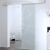 Schuifdeur In Opbouw - H205 X L93 Cm - Gehard Glas