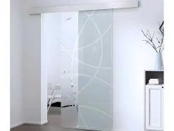Schuifdeur In Opbouw - H205 X L93 Cm - Gehard Glas