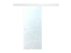 Schuifdeur In Opbouw - H205 X L73 Cm - Gehard Glas