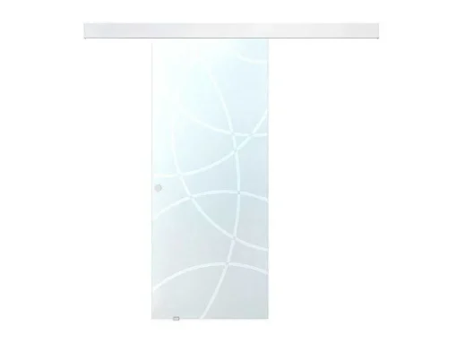 Schuifdeur In Opbouw - H205 X L73 Cm - Gehard Glas