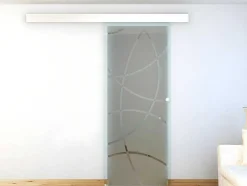 Schuifdeur In Opbouw Heidi - H205 X L83 Cm - Gehard Glas