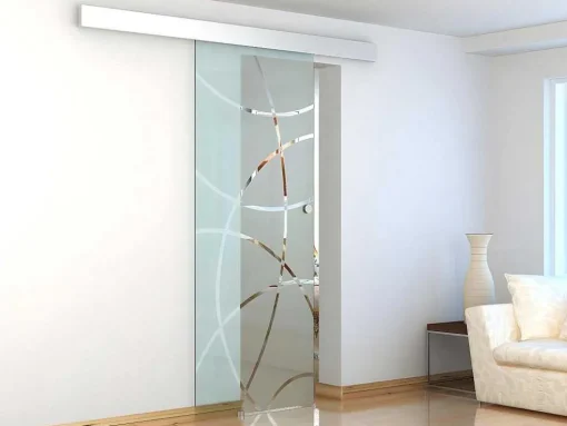 Schuifdeur In Opbouw Heidi - H205 X L83 Cm - Gehard Glas