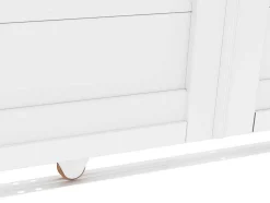 Schuifpoort Aluminium L374 X H180 Cm Wit - Nazario