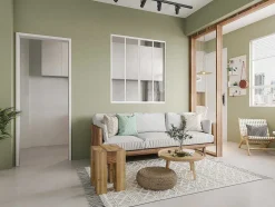 Schuifraam Van Gepoedercoat Wit Aluminium 120 X 130 Cm - Ravena
