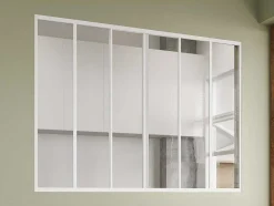 Schuifraam Van Gepoedercoat Wit Aluminium 180 X 130 Cm - Ravena
