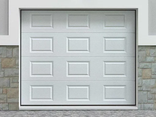 Sectionale Garagedeur Caopas Wit - Gemotoriseerd
