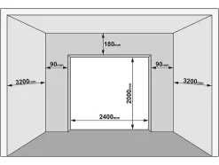 Sectionale Garagedeur Houtdecor Wit Met Somfy Motor - Prieta
