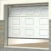 Sectionale Garagedeur Met Cassettes - Wit - Met Ramen - Met Somfy-Motor - Caopas