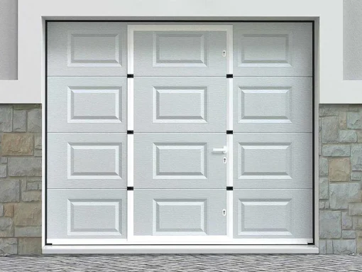 Sectionale Garagedeur Met Somfy Motor - Caopas