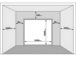 Sectionale Garagedeur Met Cassettes - Wit - Met Ramen - Met Somfy-Motor - Caopas