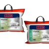 Set 2 Ergonomische Hoofdkussens Met Vormgeheugen Dodo Vegetal - 45X70 Cm