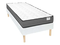 Set 90 X 190 Cm Bedbodem + Matras Met Pocketveren - Ambracie Van Ysmee