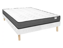 Set 120 X 190 Cm Bedbodem + Matras Met Pocketveren - Ambracie Van Ysmee