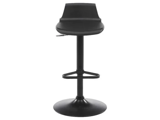 Set "Bar": Barmeubel Meteorite + 2 Barkrukken Calas - Zwart En Grijs
