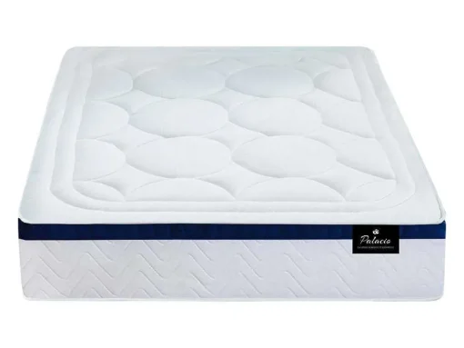 Set Bedbodem En Matras Pocketveren En Vormgeheugen Met Textuur Marquis Van Dreamea - Dikte 30 Cm - 140 X 190 Cm - Blauw