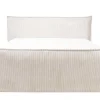 Set Boxspring Met Hoofdeinde + Bedbodems Met Opbergruimte + Matras + Dekmatras - 2 X 80 X 200 Cm - Ivoorwit Ribfluweel - Rhoda Van Palacio