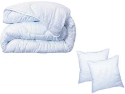 Set Dodo Dekbed 220 X 240 Cm + 2 Hoofdkussens 60 X 60 Cm - Totale Bescherming Tegen Huismijt - Ange Gardien