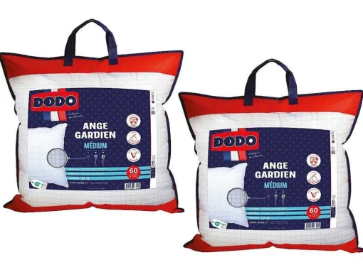 Set Dodo Dekbed 220 X 240 Cm + 2 Hoofdkussens 60 X 60 Cm - Totale Bescherming Tegen Huismijt - Ange Gardien