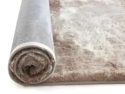 Set Donkergroene 3-Zitsslaapbank Launei En Taupekleurig Tapijt Dolce