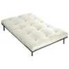 Set Lattenbodem + Futon 160 X 200 Cm - 100% Katoen - Shiva Van Dreamea - Ecru