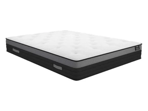 Set Lattenbodem + Matras 1118 Pocketveren Met Ventilatieband Airplay Van Dreamea Play Dikte 24 Cm - 180 X 200 Cm