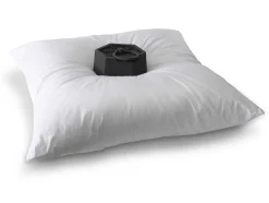 Set Van 2 Hoofdkussens 60 X 60 Cm Van Dreamea - 600 Gr - Marin
