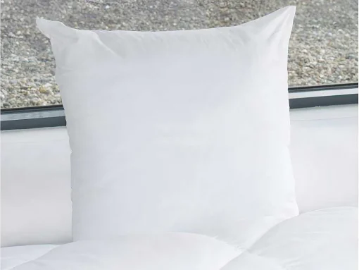 Set Van 2 Hoofdkussens 60 X 60 Cm Van Dreamea - 600 Gr - Marin