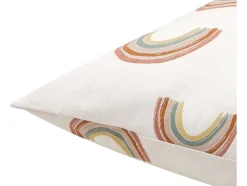 Set Van 2 Katoenen Regenboogkussens - 45 X 45 Cm - Veelkleurig - Archy