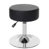 Set Van 2 Krukken Mcw-C22, Kunstleer, Zwart