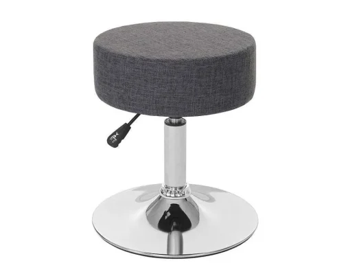 Set Van 2 Krukken Mcw-C22, Textiel, Grijs