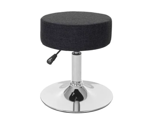 Set Van 2 Krukken Mcw-C22, Textiel, Donkergrijs