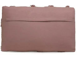 Set Van 2 Kussens 100% Getuft Katoen Jadel - 30 X 50 Cm - Oudroze