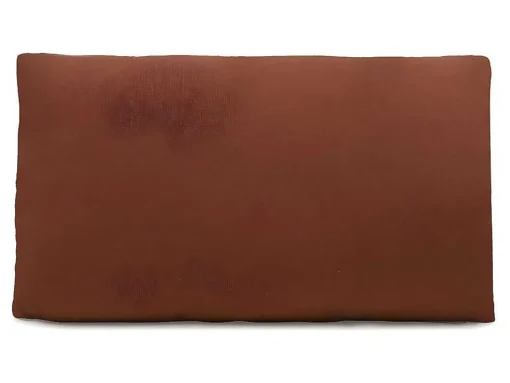 Set Van 2 Kussens 100% Katoen Met Franjes Bonel - 30 X 50 Cm - Terracotta
